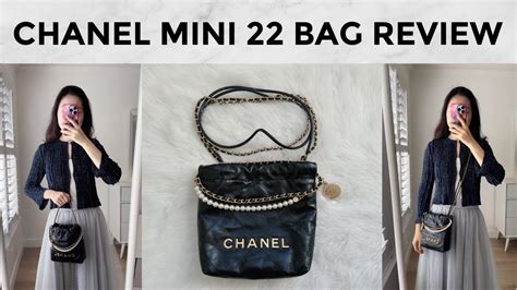 chanel mini 22 brown|Chanel mini bag 22.